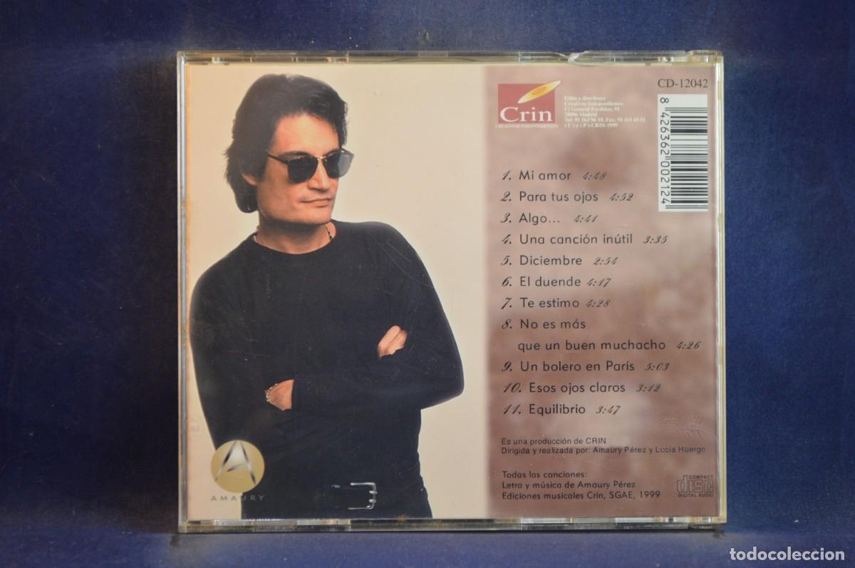 CDs de m&uacute;sica: AMAURY P&Eacute;REZ - QUILIBRIO - CD - Foto 2