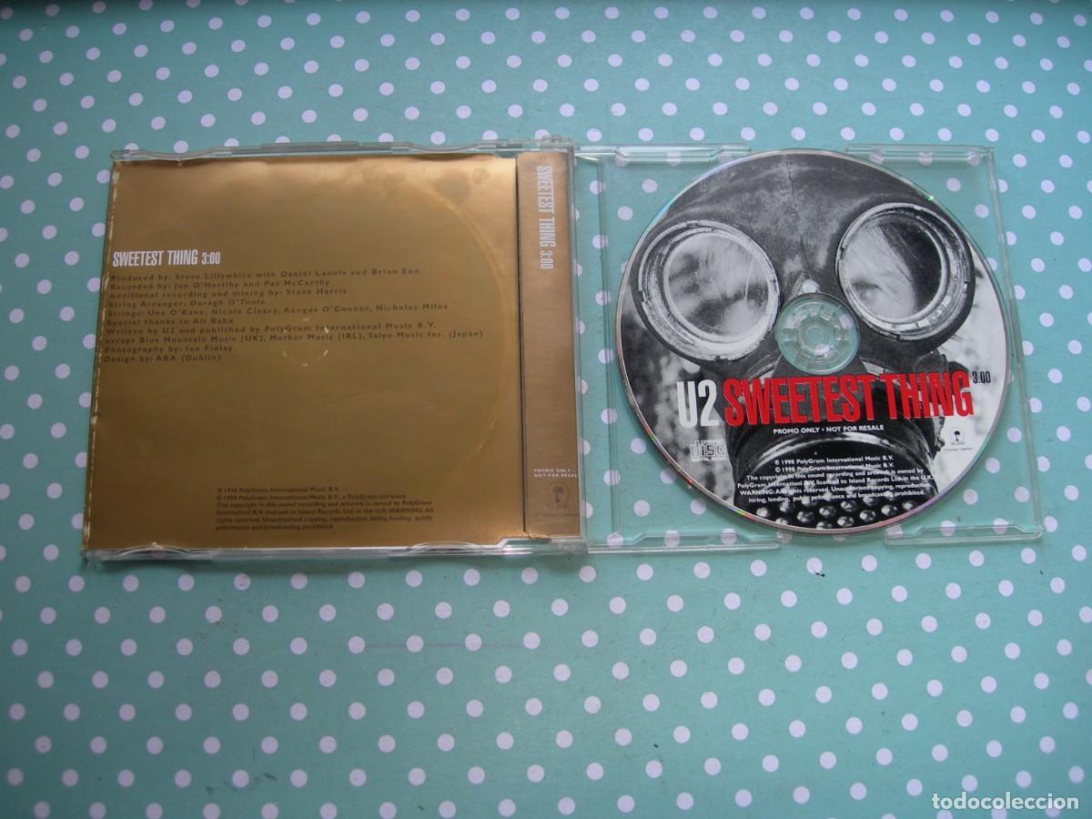CDs de m&uacute;sica: U2 / SWEETEST THING / CD SINGLE / ROCK - Foto 2