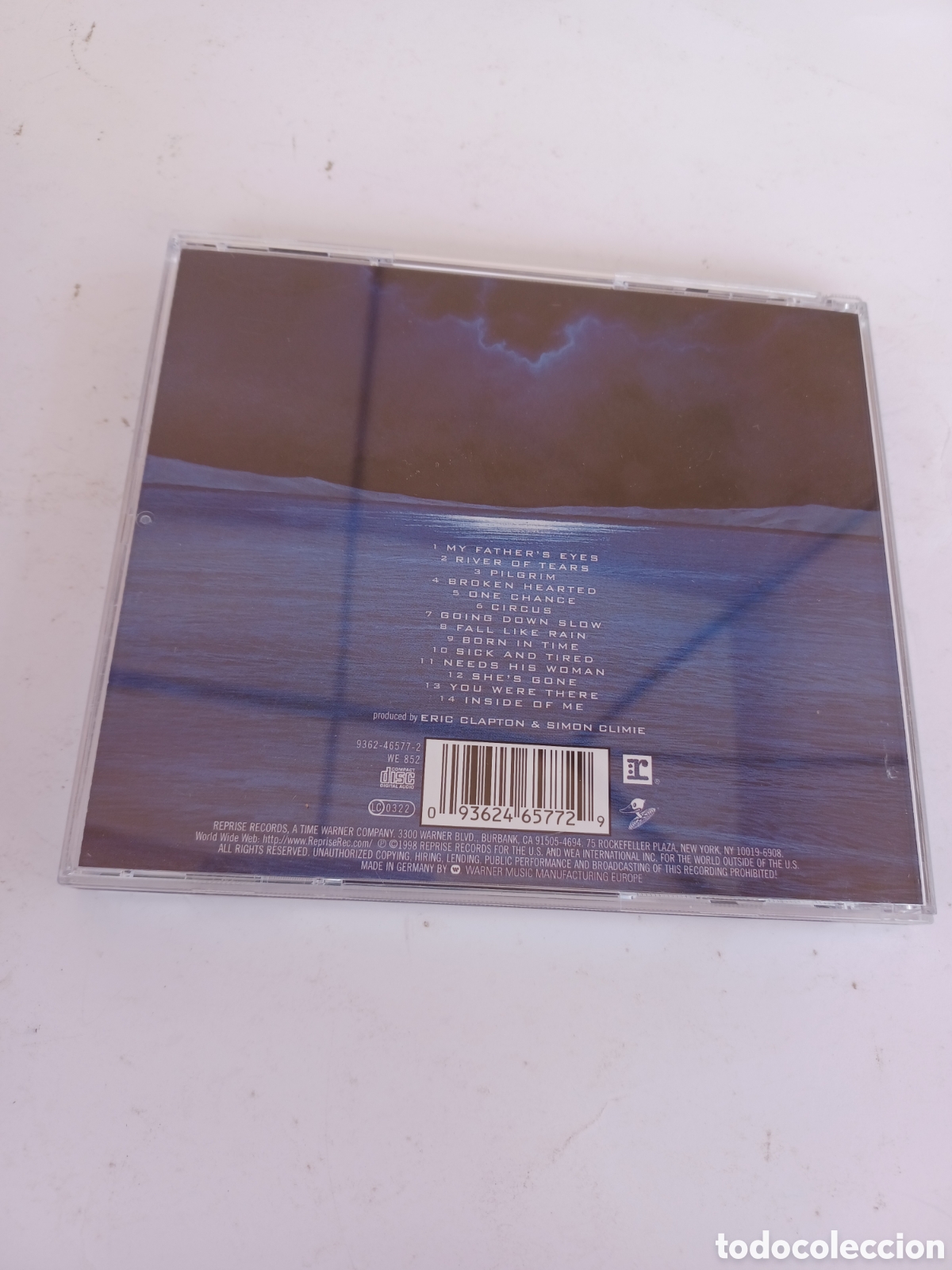 CDs de m&uacute;sica: SCD30 pilgrim Eric clapton CDSEGUNDAMANO - Foto 2
