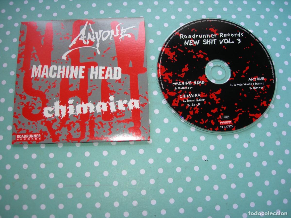 CDs de m&uacute;sica: MACHINE HEAD - CHIMAIRA - ANYONE / 5 TEMAS / CD SINGLE / HEAVY - Foto 1