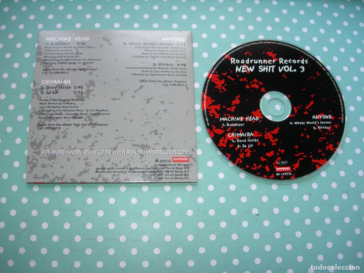 CDs de m&uacute;sica: MACHINE HEAD - CHIMAIRA - ANYONE / 5 TEMAS / CD SINGLE / HEAVY - Foto 2