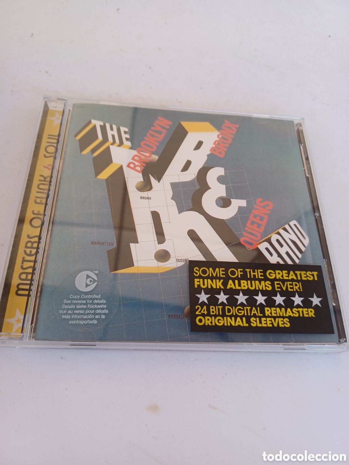 Music CDs: SCD33 the Brooklyn ,brox & queens bandCDSEGUNDAMANO