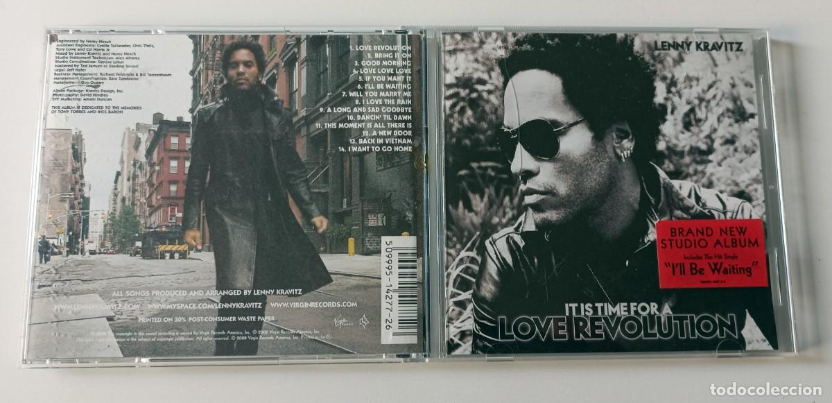 CDs de m&uacute;sica: CD LENNY KRAVITZ - IT&acute;S TIME FOR A LOVE REVOLUTION (SIN CD) - Foto 2