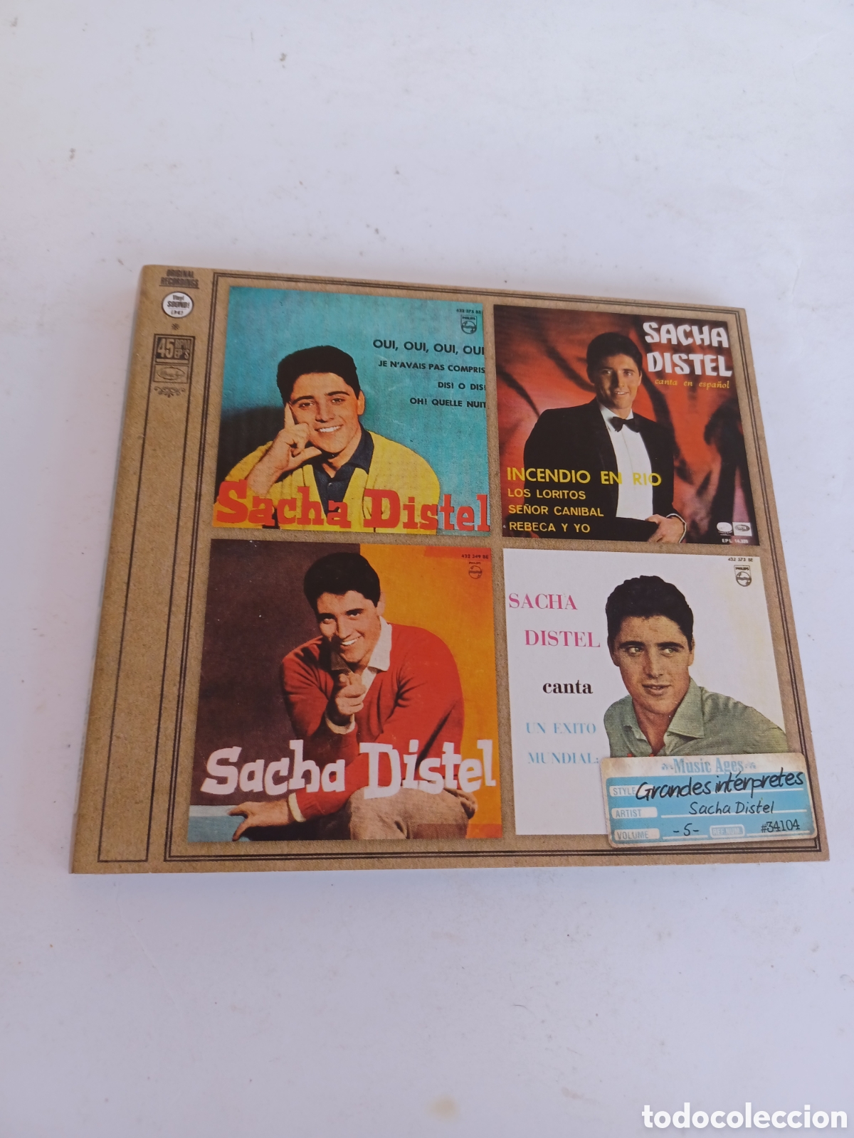 CDs de m&uacute;sica: SCD33 sacha distel CDSEGUNDAMANO - Foto 1
