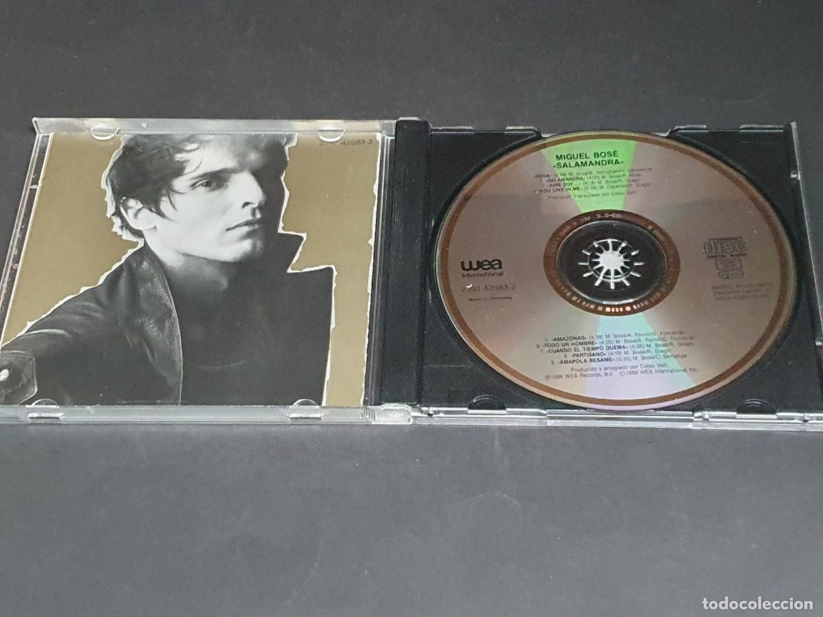 CDs de m&uacute;sica: CD MIGUEL BOS&Eacute; - SALAMANDRA - 1986 - Foto 2