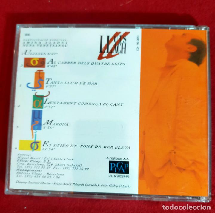 CDs de m&uacute;sica: LLUIS LLACH - PONT DE MAR BLAVA -CD - Foto 2