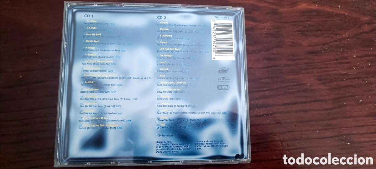 CDs de m&uacute;sica: Maxi dance sensaci&oacute;n 14, (2 cd) - Foto 3