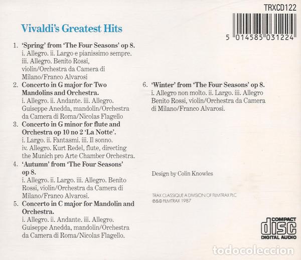 CDs de m&uacute;sica: Vivaldi* &ndash; Vivaldis Greatest Hits - Foto 2