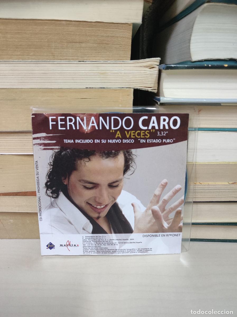 CDs de m&uacute;sica: FERNANDO CARO A VECES - Foto 1