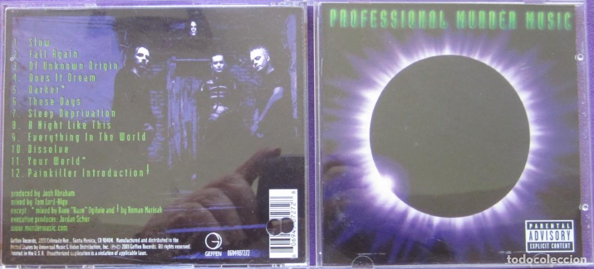 CDs de m&uacute;sica: PROFESSIONAL MURDER MUSIC: PROFESSIONAL MURDER MUSIC. HEAVY METAL INDUSTRIAL DE LOA ANGELES
