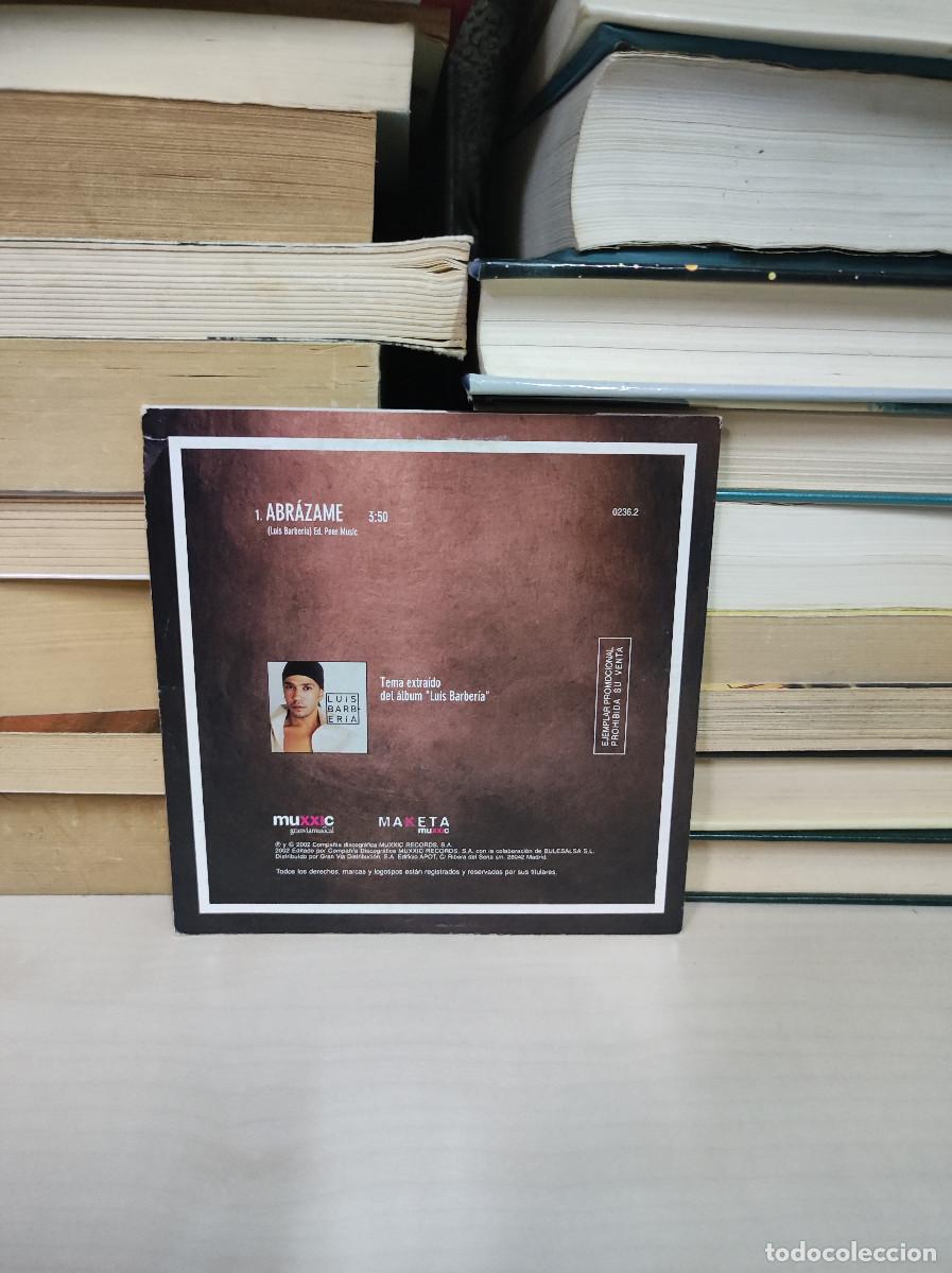 CDs de m&uacute;sica: Luis Barber&iacute;a &ndash; Abr&aacute;zame - Foto 2