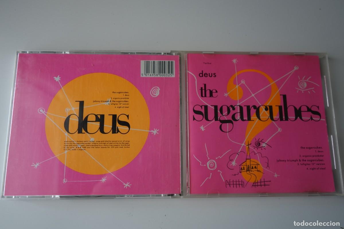 CDs de m&uacute;sica: SUGARCUBES: Deus. CD SINGLE ORIGINAL UK. 4 TEMAS - Foto 1