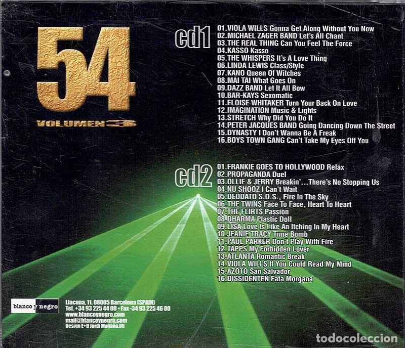 CDs de m&uacute;sica: 54 Volumen 3. 2 x CD - Foto 2