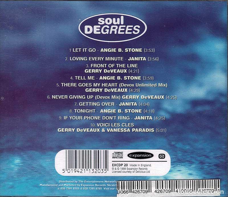CDs de m&uacute;sica: Soul Degrees. CD - Foto 2