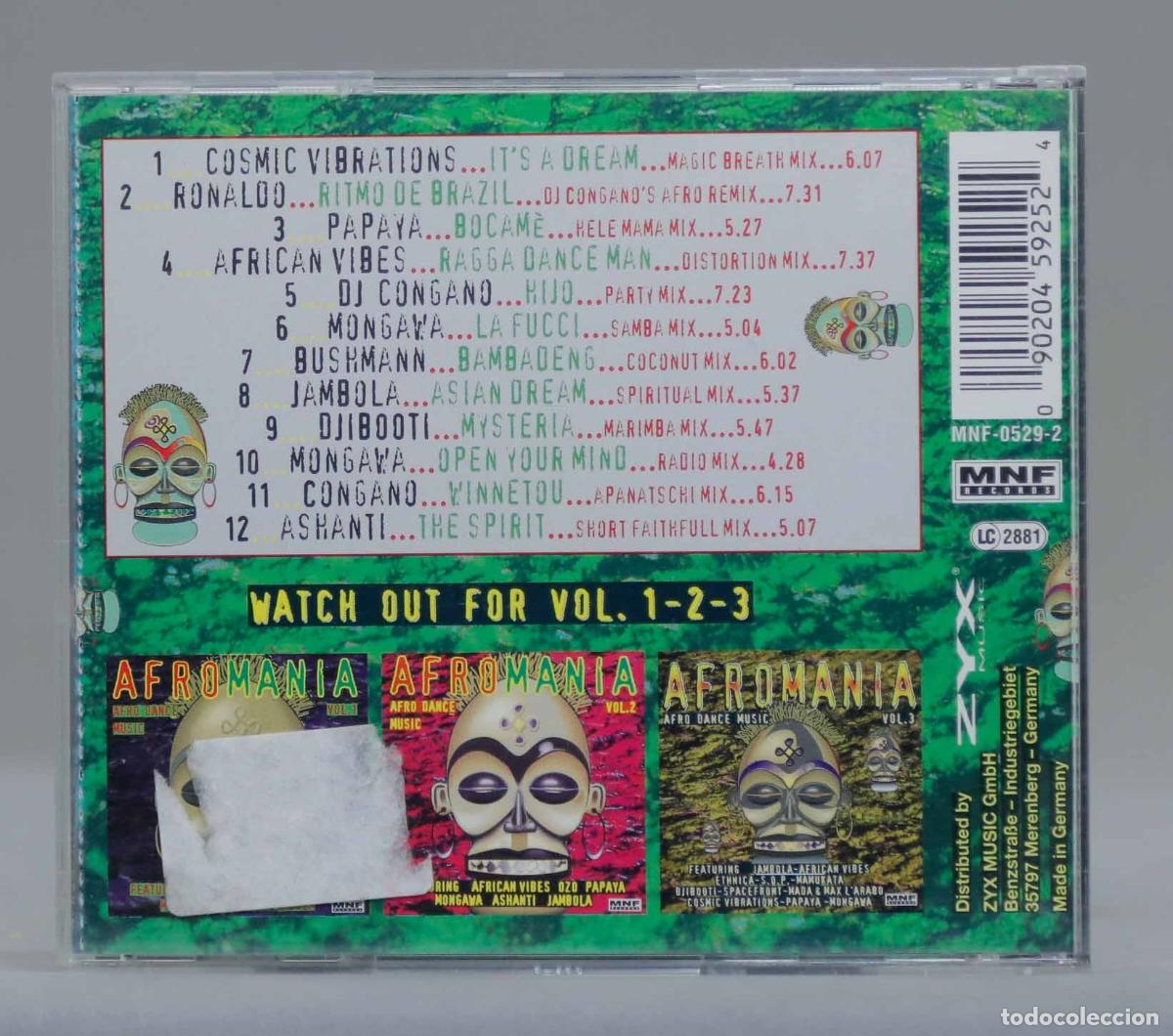 CDs de m&uacute;sica: CD. Afromania Vol. 4 - Foto 2