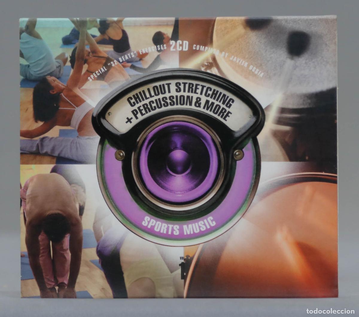 CDs de m&uacute;sica: CD. CHILLOUT STRETCHING AND PERCUSSION