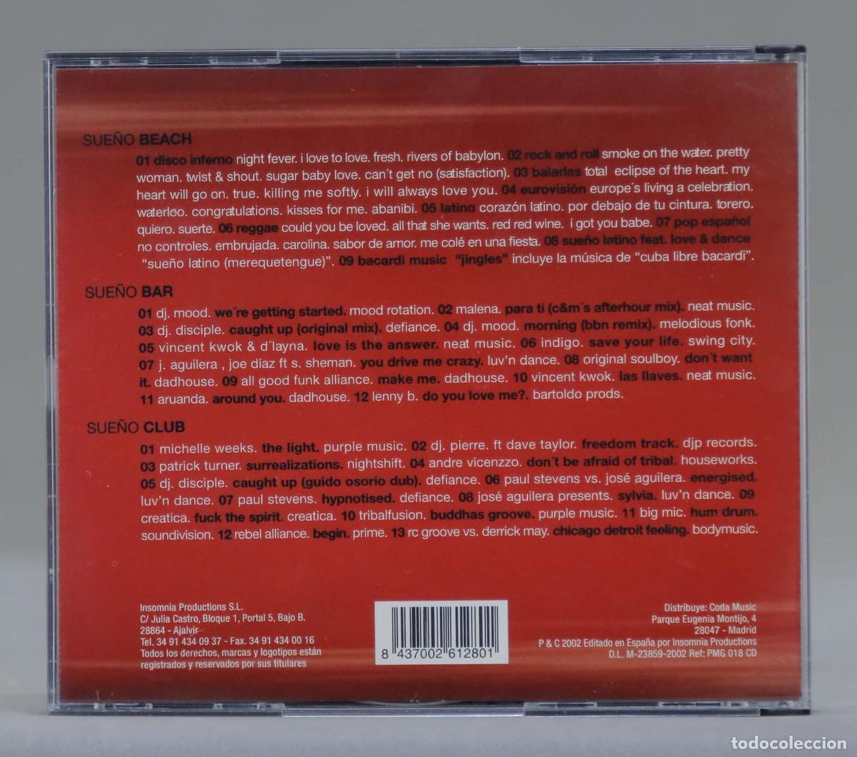 CDs de m&uacute;sica: 3 CD. Sue&ntilde;o Latino - Foto 2