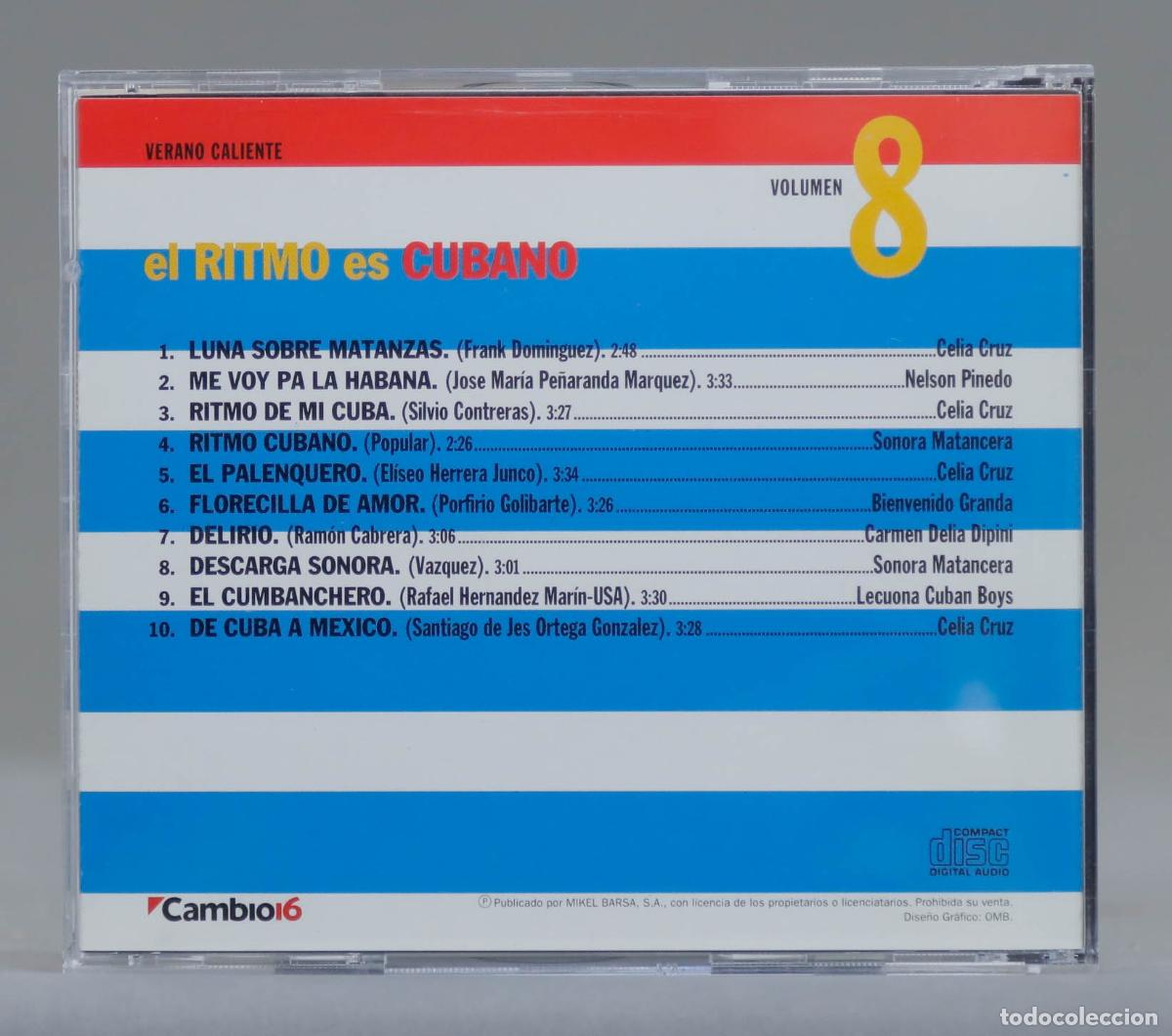 CDs de m&uacute;sica: CD. EL RITMO ES CUBANO - Foto 2