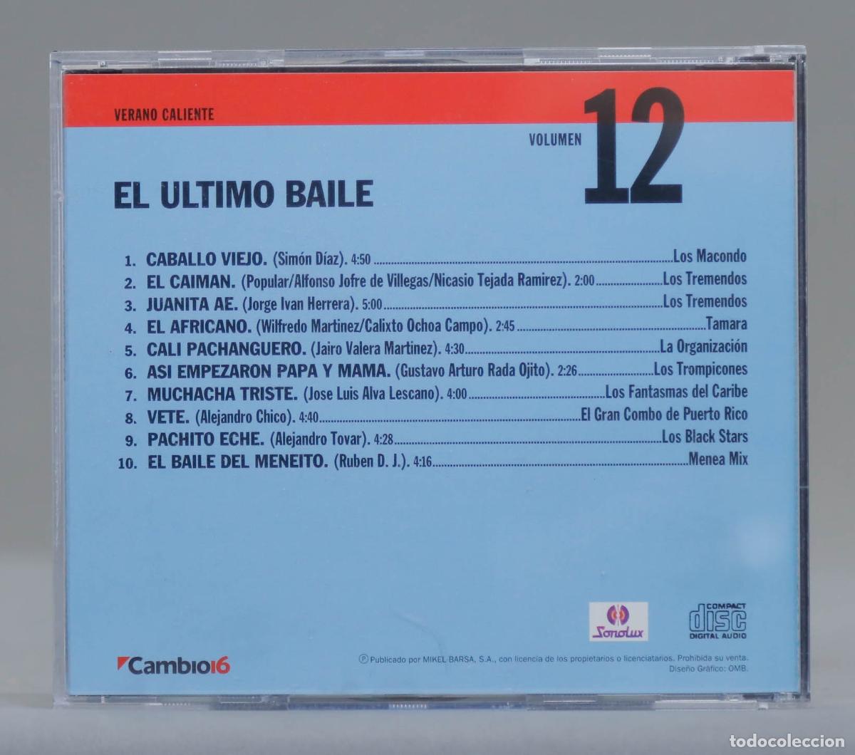 CDs de m&uacute;sica: CD. EL ULTIMO BAILE - Foto 2