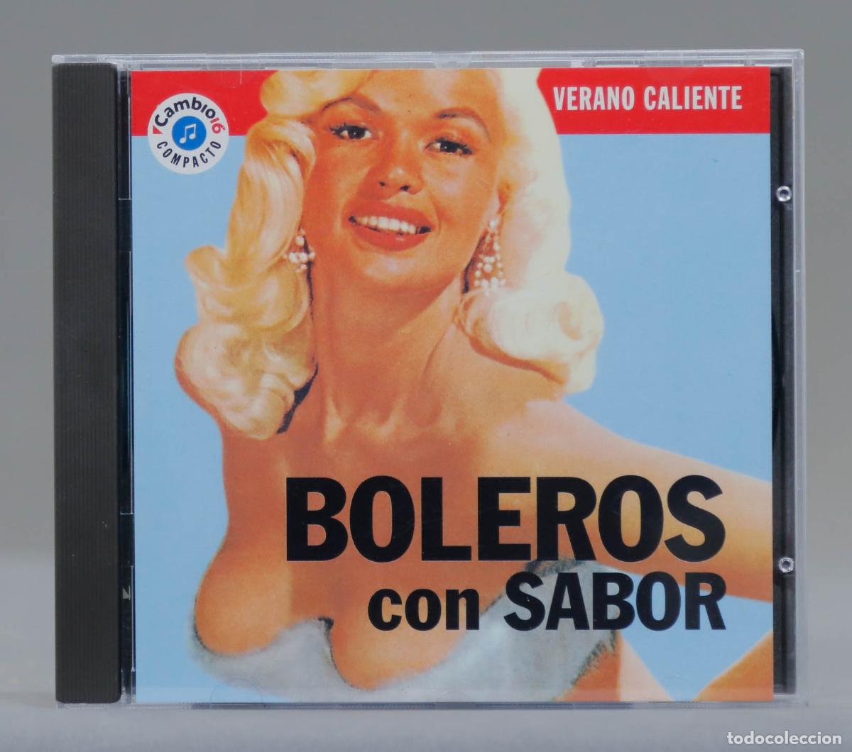 CDs de m&uacute;sica: CD. BOLEROS CON SABOR - Foto 1