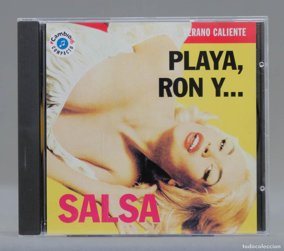 CDs de m&uacute;sica: CD. PLAYA, RON Y... SALSA - Foto 1