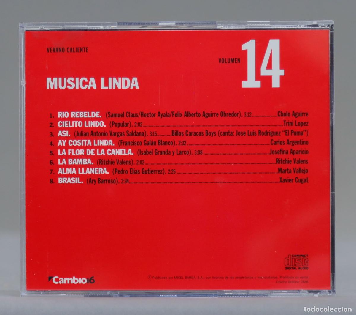 CDs de m&uacute;sica: CD. MUSICA LINDA - Foto 2