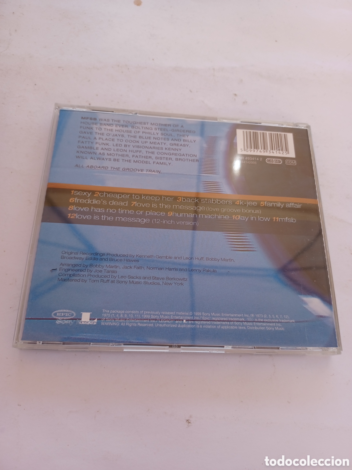 CDs de m&uacute;sica: SCD36 mfsb deep grooves-CDSEGUNDAMANO - Foto 2