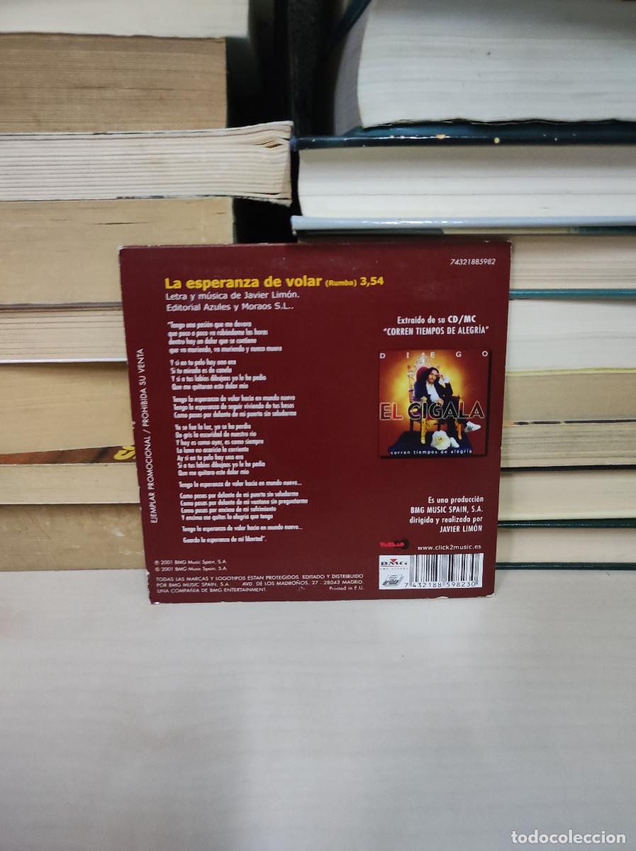 CDs de m&uacute;sica: Diego &rdquo;El Cigala&rdquo; &ndash; La Esperanza De Volar - Foto 2