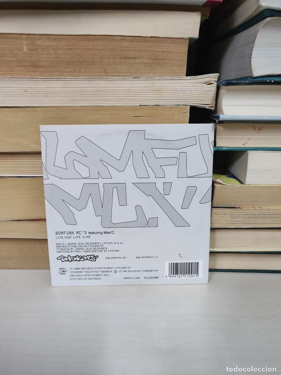 CDs de m&uacute;sica: Bomfunk MCs Featuring MaxC &ndash; Live Your Life - Foto 2