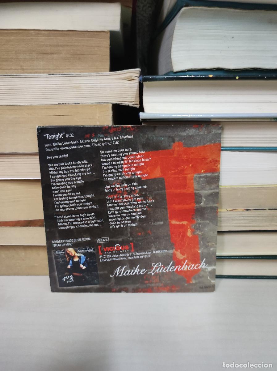 CDs de m&uacute;sica: Maike L&uuml;denbach &ndash; Tonight - Foto 2