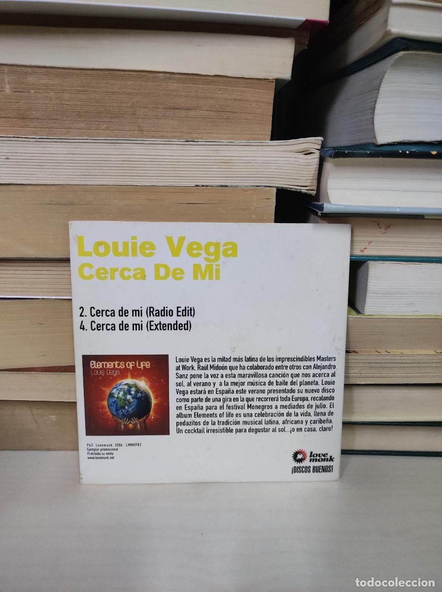 CDs de m&uacute;sica: LOUIE VEGA CERCA DE MI - Foto 1