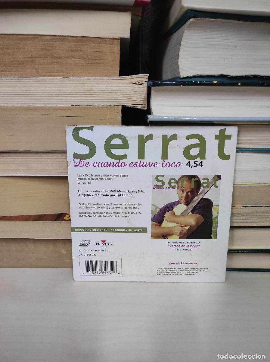 CDs de m&uacute;sica: Serrat&ndash; De Cuando Estuve Loco - Foto 2