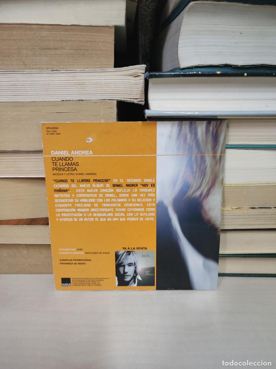 CDs de m&uacute;sica: Daniel Andrea &ndash; Cuando Te Llamas Princesa - Foto 2