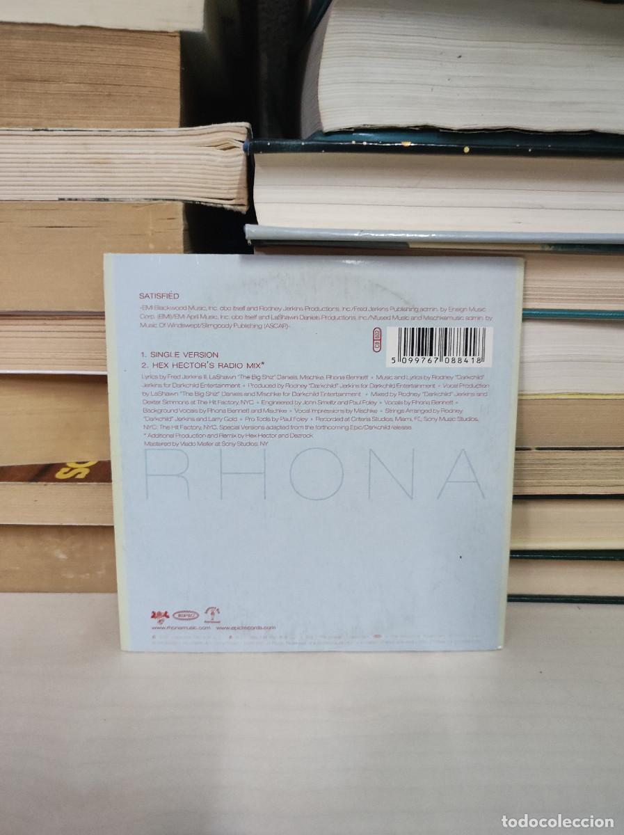 CDs de m&uacute;sica: Rhona &ndash; Satisfied - Foto 2