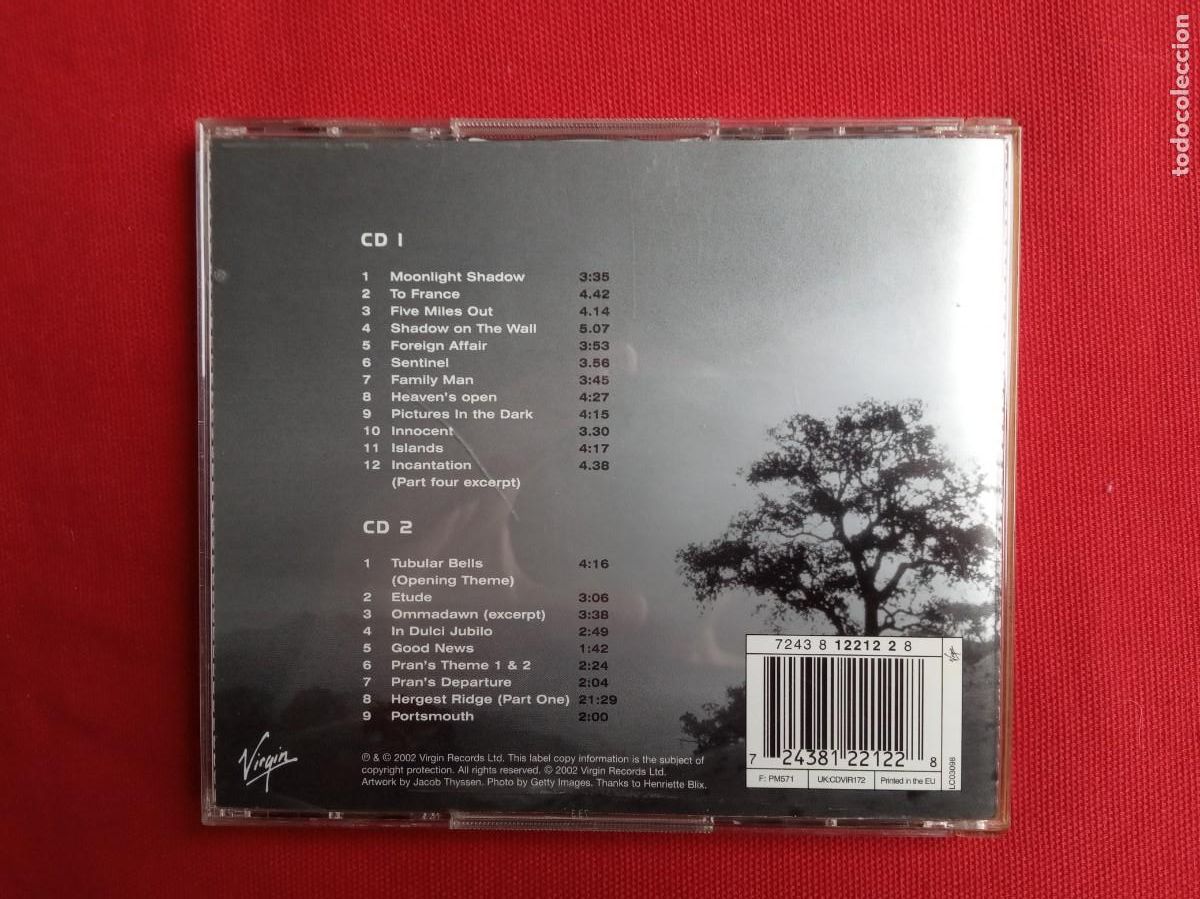 CDs de m&uacute;sica: MIKE OLDFIELD COLLECTION - CD DOBLE 2002 - Foto 2
