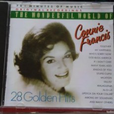 CDs de Música: CD CONNIE FRANCIS -THE WONDERFUL WORLD OF...-28 CANCIONES