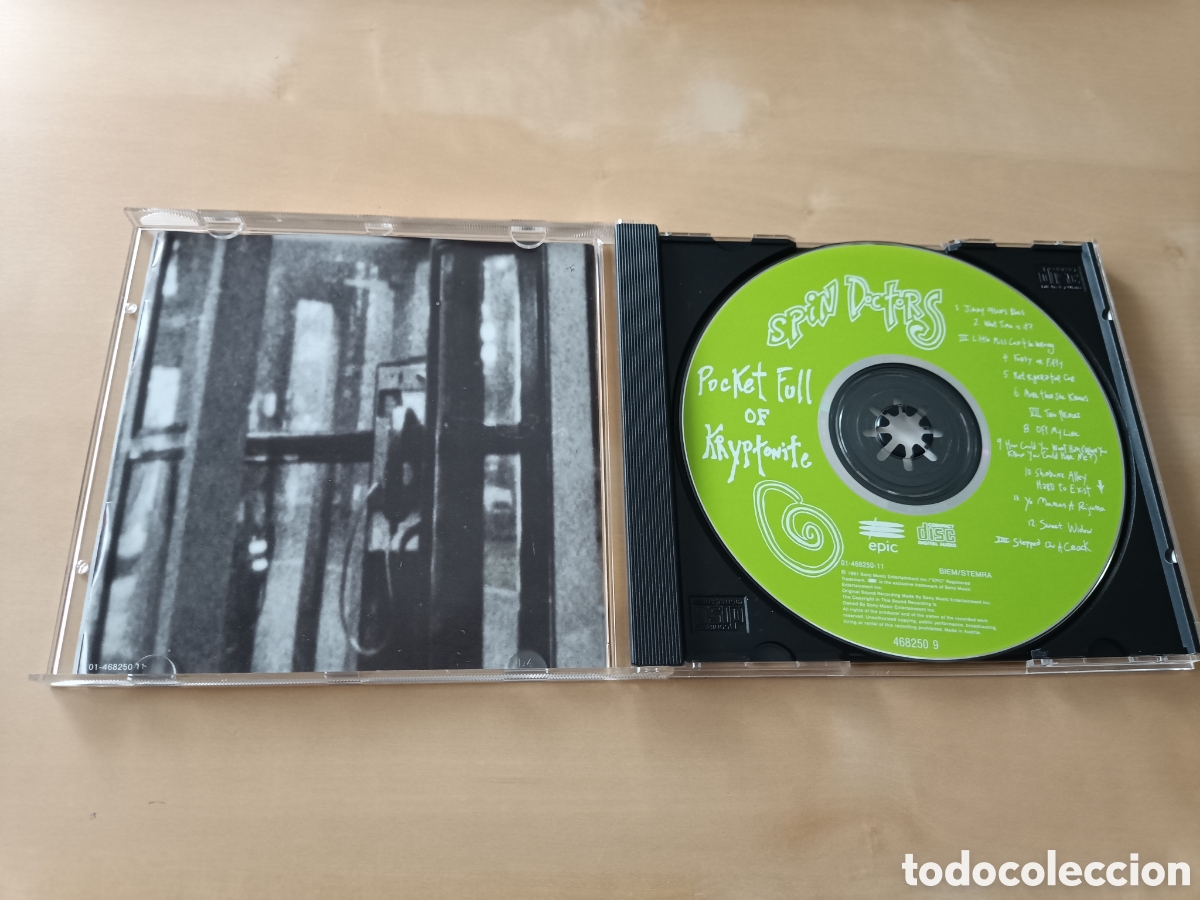 CDs de m&uacute;sica: CD SPIN DOCTORS - POCKET FULL OF KRYPTONITE - Foto 3
