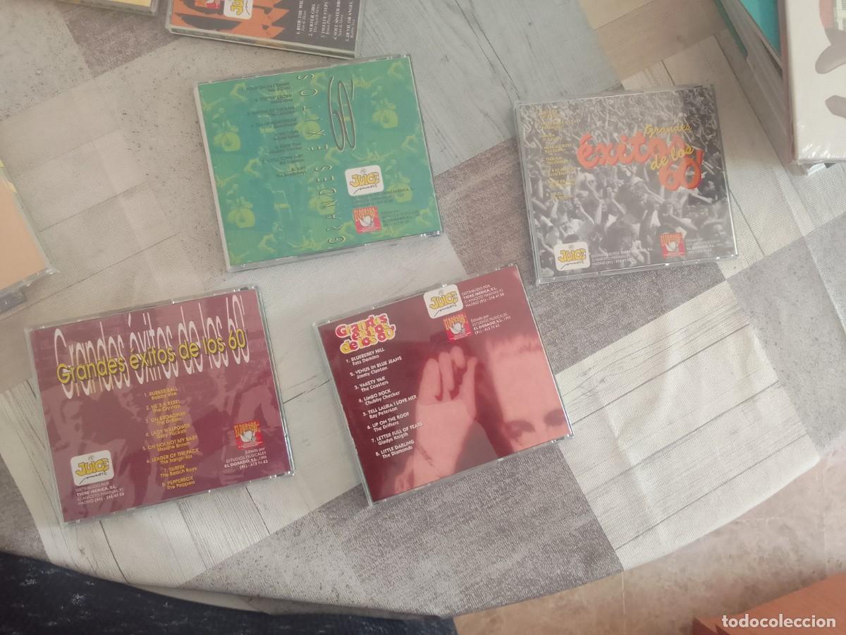 CDs de m&uacute;sica: Grandes &eacute;xitos de los 60. 12 CDS - Foto 6