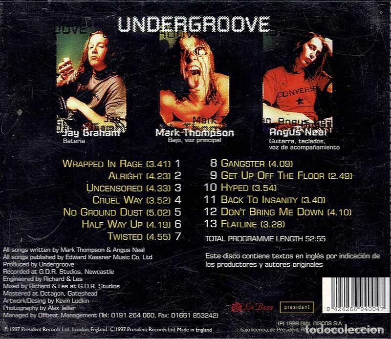 CDs de m&uacute;sica: Undergroove - Virtual. CD - Foto 2