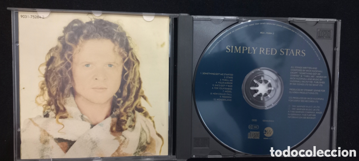 CDs de m&uacute;sica: SIMPLY RED. STARS. - Foto 2