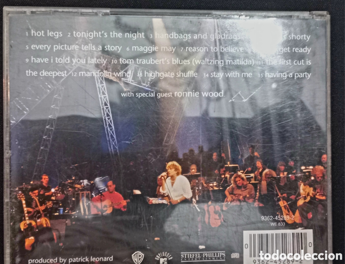 CDs de m&uacute;sica: ROD STEWART. UNPLUGGED - Foto 5