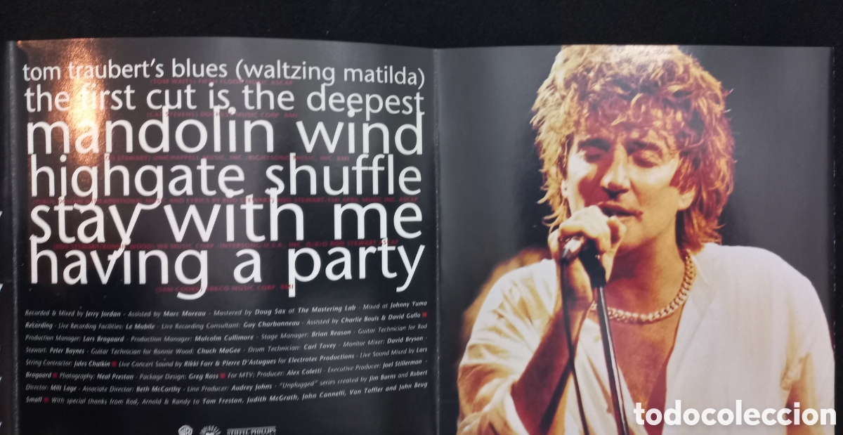 CDs de m&uacute;sica: ROD STEWART. UNPLUGGED - Foto 3