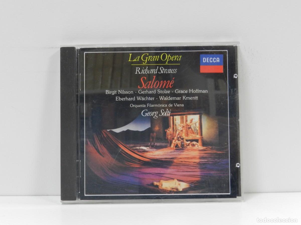 CDs de m&uacute;sica: DISCO CD. Strauss &ndash; Salom&eacute; - La Gran &Oacute;pera. COMPACT DISC. - Foto 1
