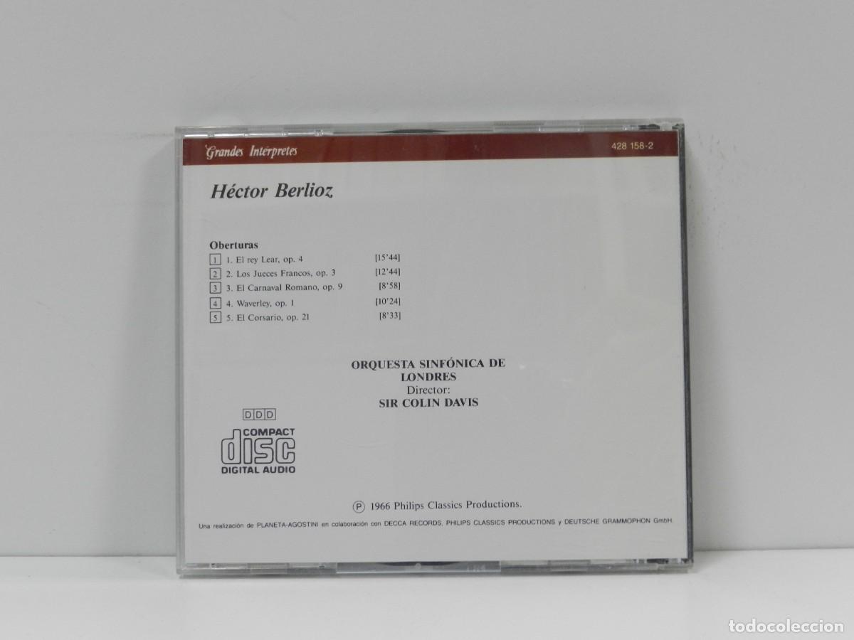 CDs de m&uacute;sica: DISCO CD. Berlioz &ndash; Oberturas. COMPACT DISC. - Foto 2