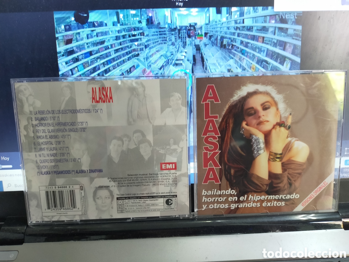 CDs de m&uacute;sica: Alaska CD colecci&oacute;n grandes 2003 - Foto 1