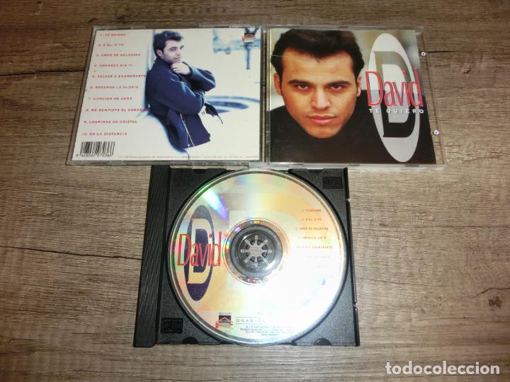 CDs de m&uacute;sica: David - Te quiero - Foto 1