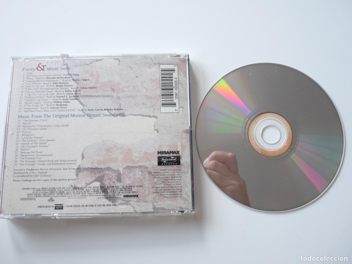 CDs de m&uacute;sica: CD BSO THE POSTMAN IL POSTINO REF: 5-80 - Foto 2