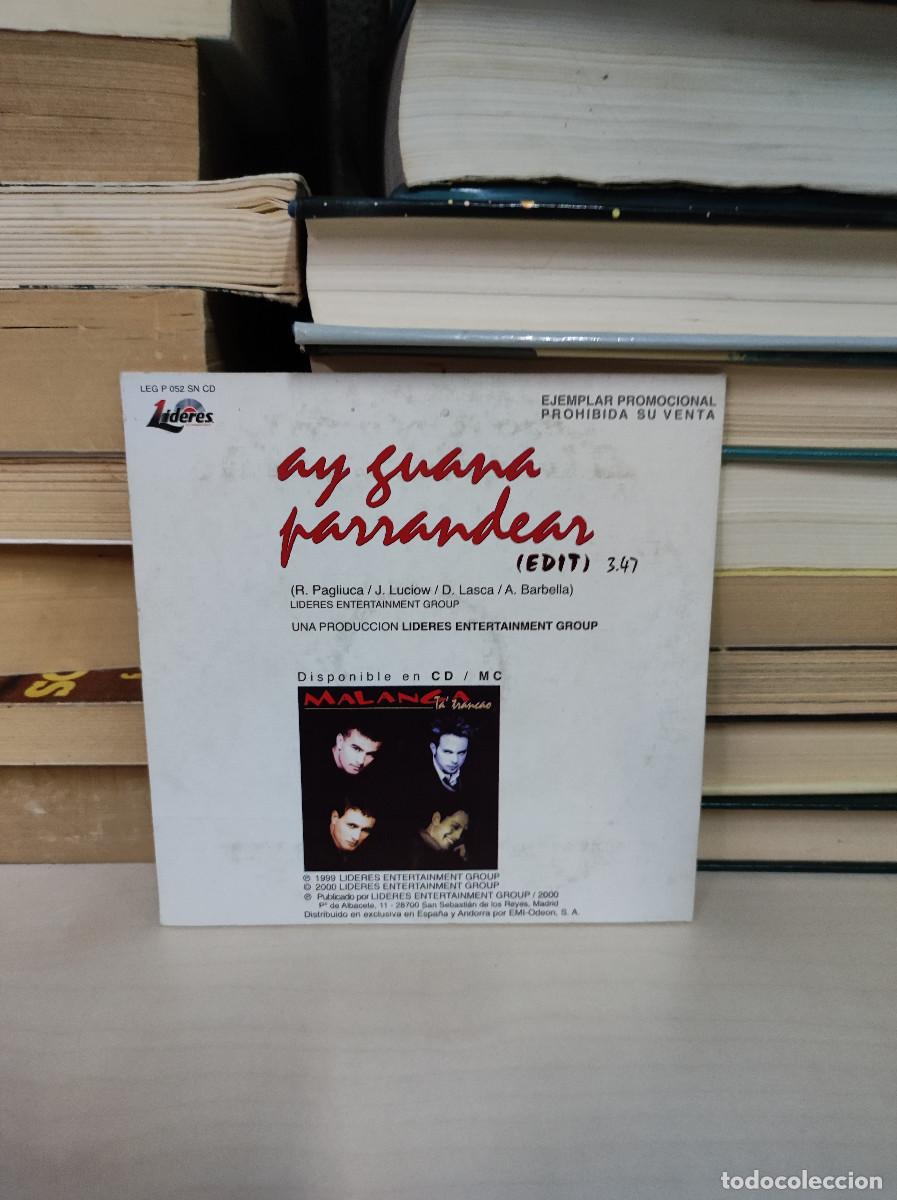 CDs de m&uacute;sica: MALANGA PARRANDEAR - Foto 2