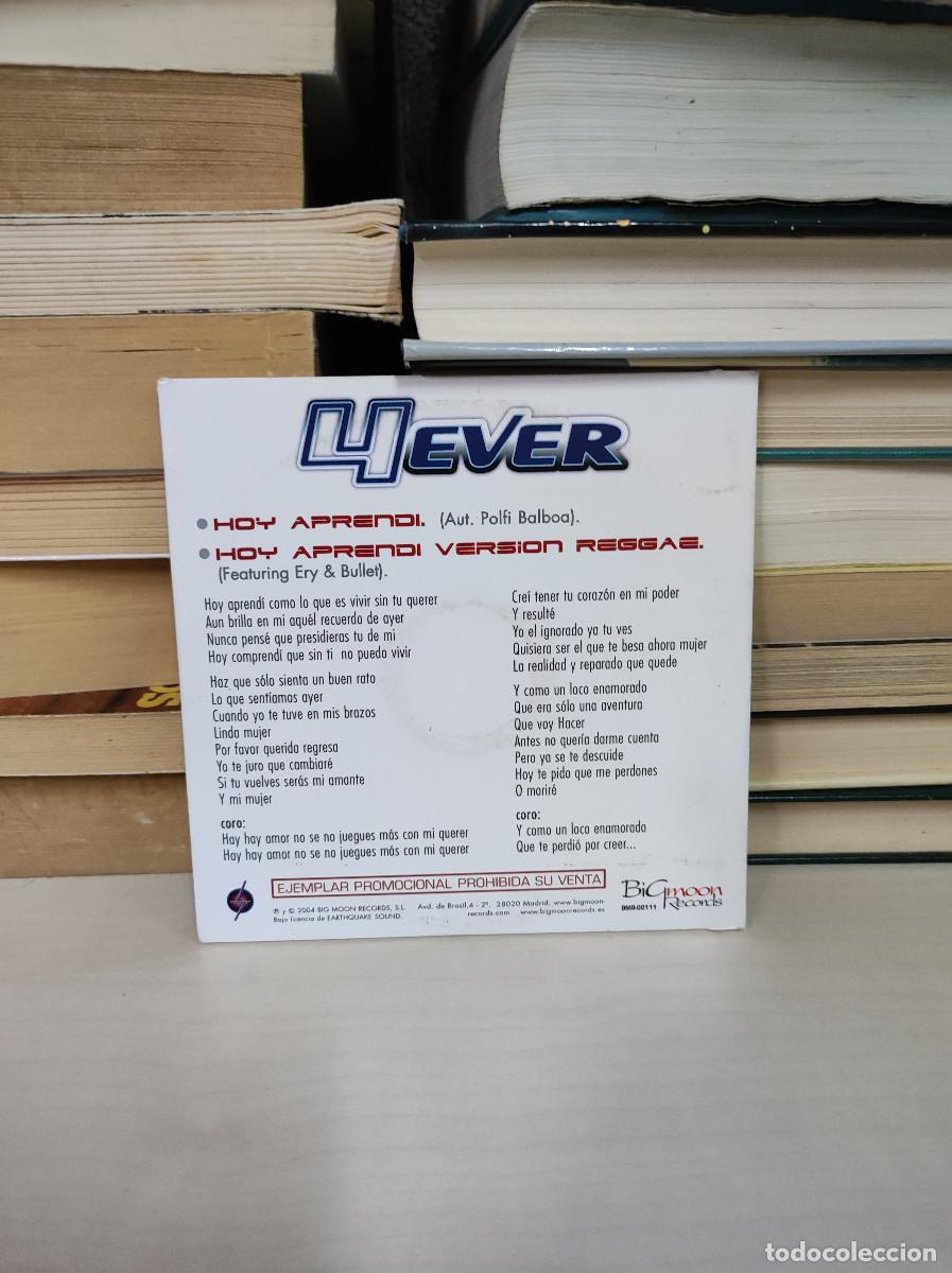 CDs de m&uacute;sica: 4Ever &ndash; Hoy Aprend&iacute; - Foto 2