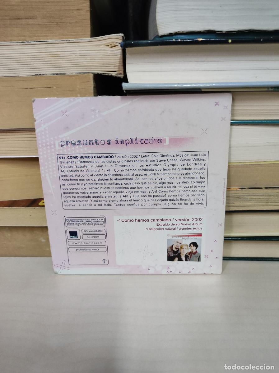 CDs de m&uacute;sica: Presuntos Implicados &ndash; Como Hemos Cambiado / Versi&oacute;n 2002 - Foto 2